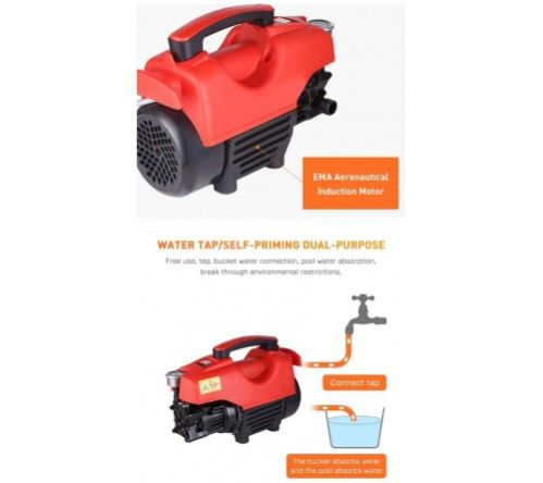 HIGH PRESSURE CAR WASHER - DOMESTIC (5 METER HOSE)