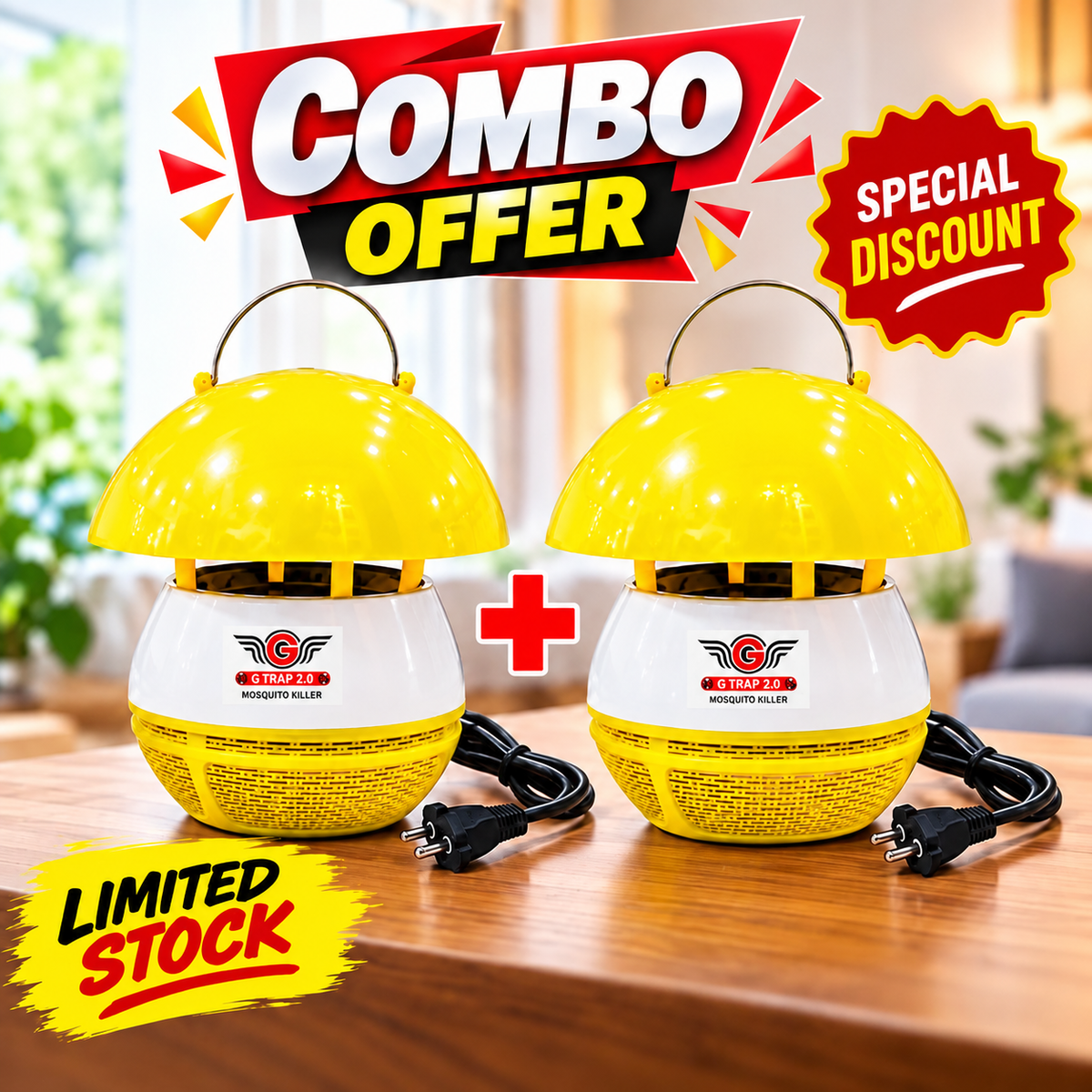 MOSQUITO KILLER-YELLOW (COMBO OFFER )
