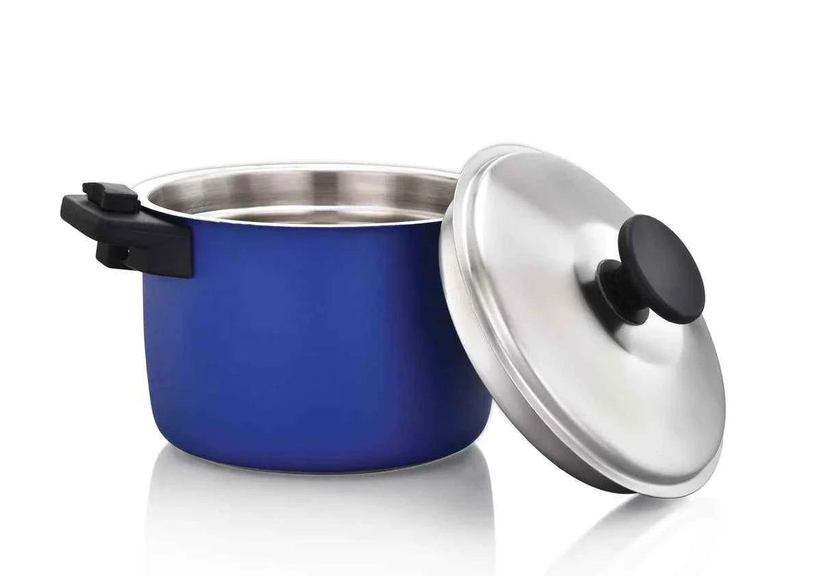 Stainless Steel Hot and Cold Casserole - FULL STEEL-900ML..