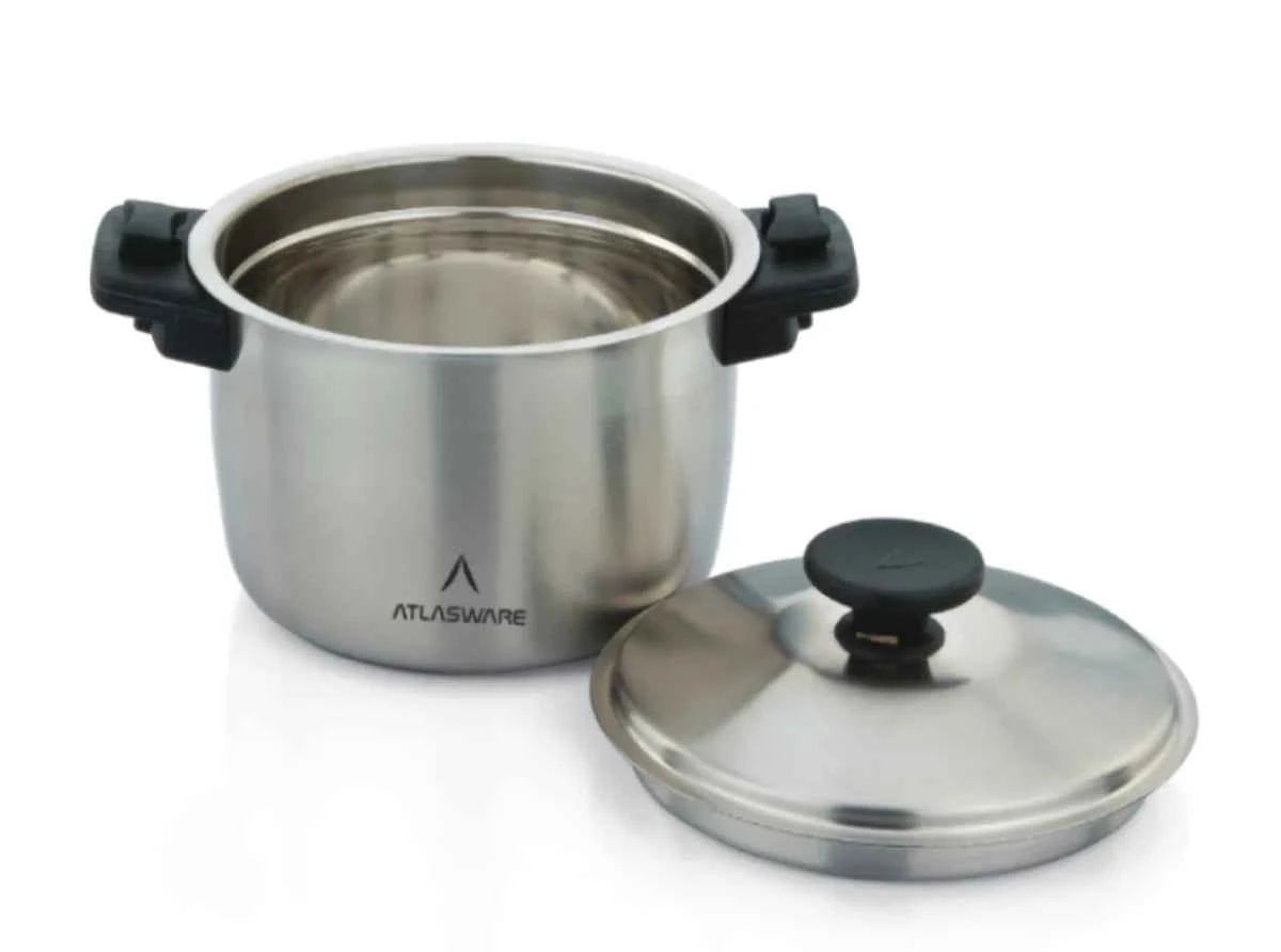 Stainless Steel Hot and Cold Casserole - FULL STEEL-1300ML