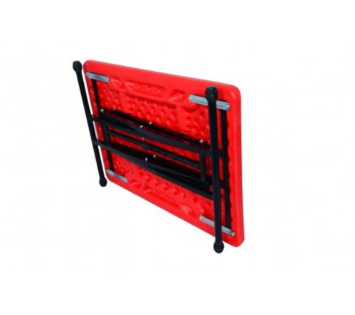 TABLE MATE - HEAVY WEIGHT MULTIPURPOSE TABLE FOR STUDY, OFFICE WORK, HOME USE- RED