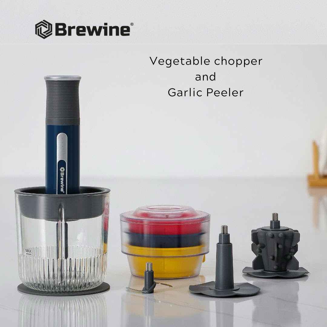 GRINDER 2 LT WHITE+GARLIC PEELAR (2 IN 1 COMBO)
