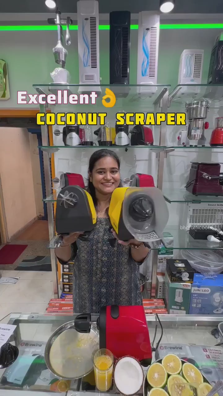 COCONUT SCRAPPER-3 IN 1 -YELLOW