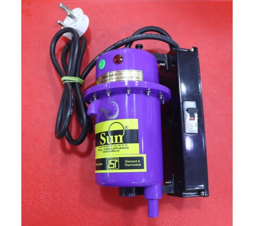 SUN INSTANT WATER HEATER (WITH TRIPPER)- VIOLET