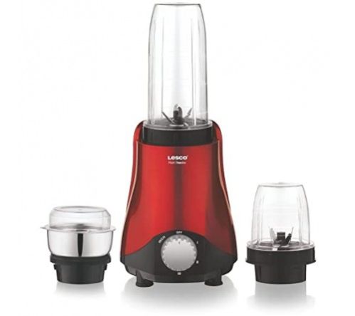 MAGIC MIXER - 500 WATTS (3 JAR, 3 BLADES) RED