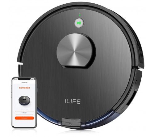 VACCUM CLEANER-DRY & WET LIDAR ROBOT VACUUM, SMART LASER NAVIGATION AND MAPPING,2000PA STRONG SUCTION, WI-FI CONNECTED, MULTIPLE-FLOOR MAPPING,2-IN-1 ROLLER BRUSH